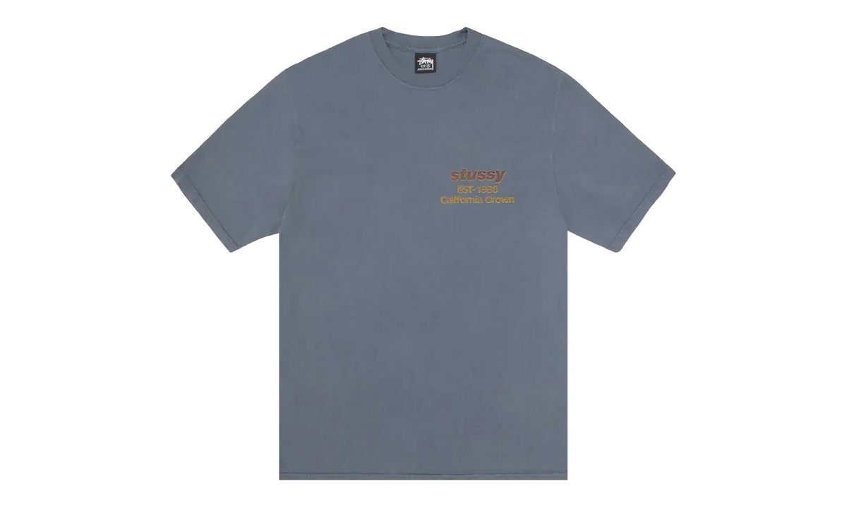 California Grown Pigment Dyed Tee "Navy" STUS391
