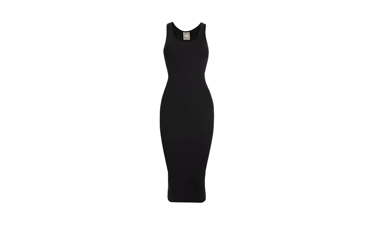 Anthea Black Midi Dress WMNS "Black" KITH23