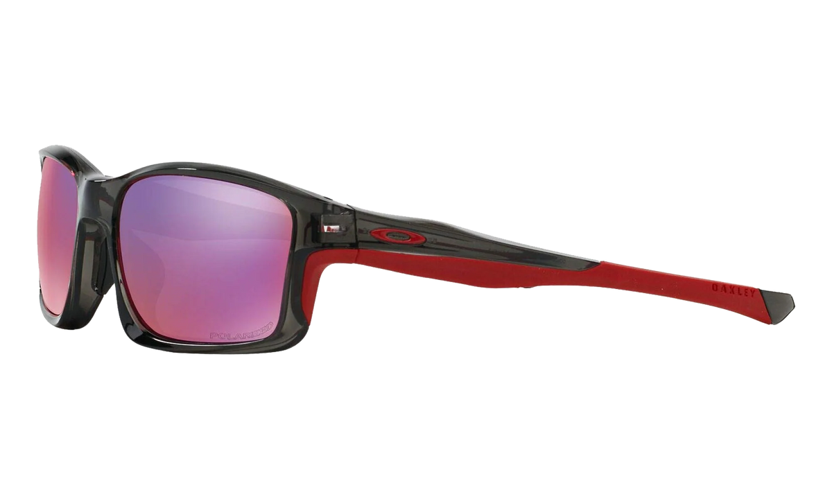 Chainlink Polarized Sunglasses "Grey Smoke / Red Iridium Polarized" OO9247 10
