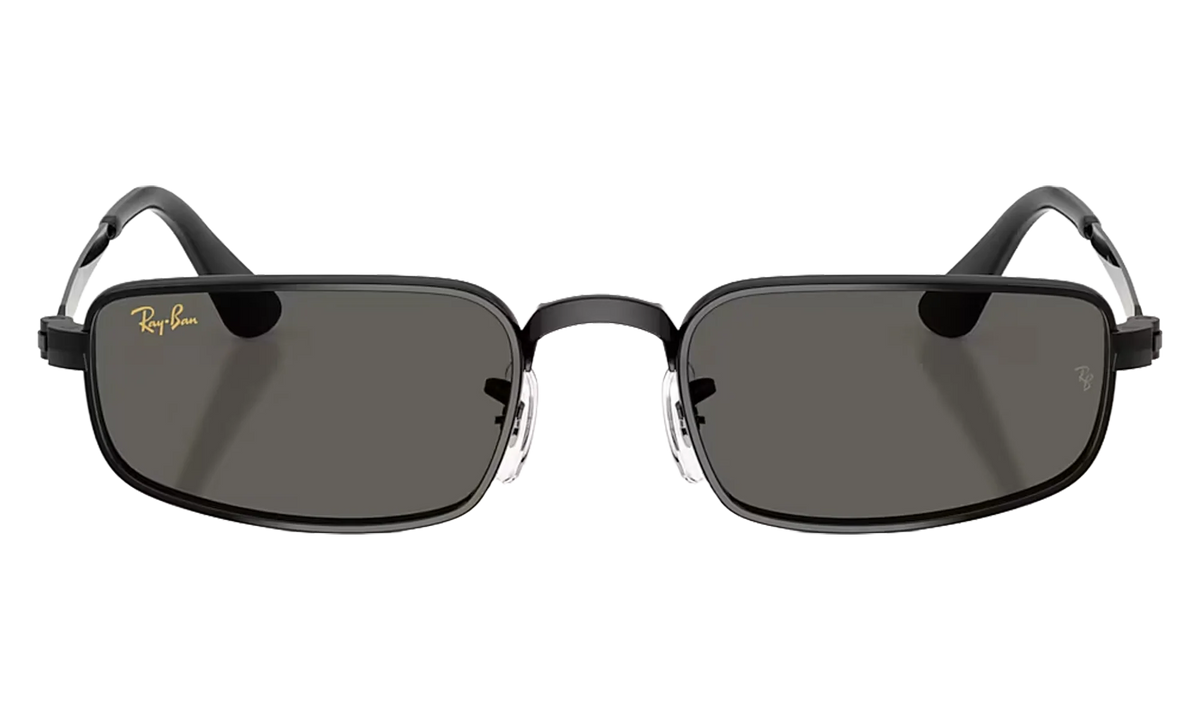 Ray-Ban Bold Metals "A$AP Rocky - Polished Black with Dark Grey Lens" RB3927 002 J5