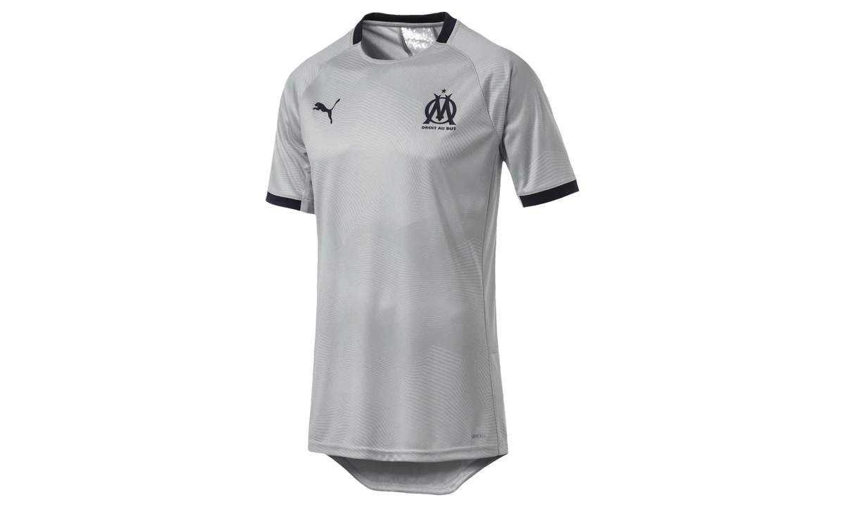 Olympique De Marseille Graphic Jersey "High Rise / Peacoat" 754654 02