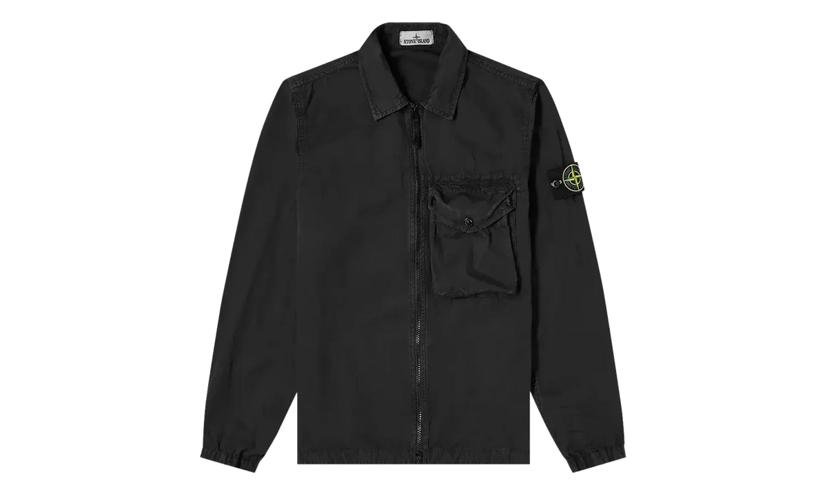 Zip Pocket Overshirt "Black" 7415117WN V0129
