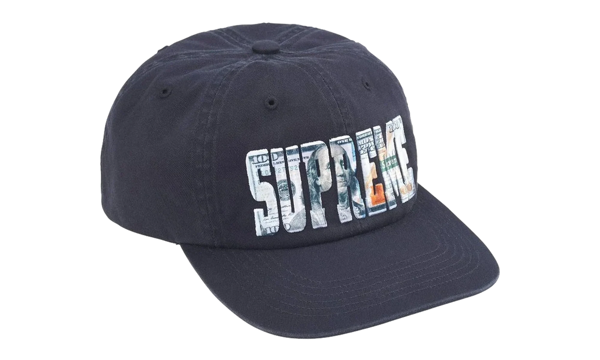 Embroidered Money Logo 6 Panel Hat "SS26 - Navy" SU27433