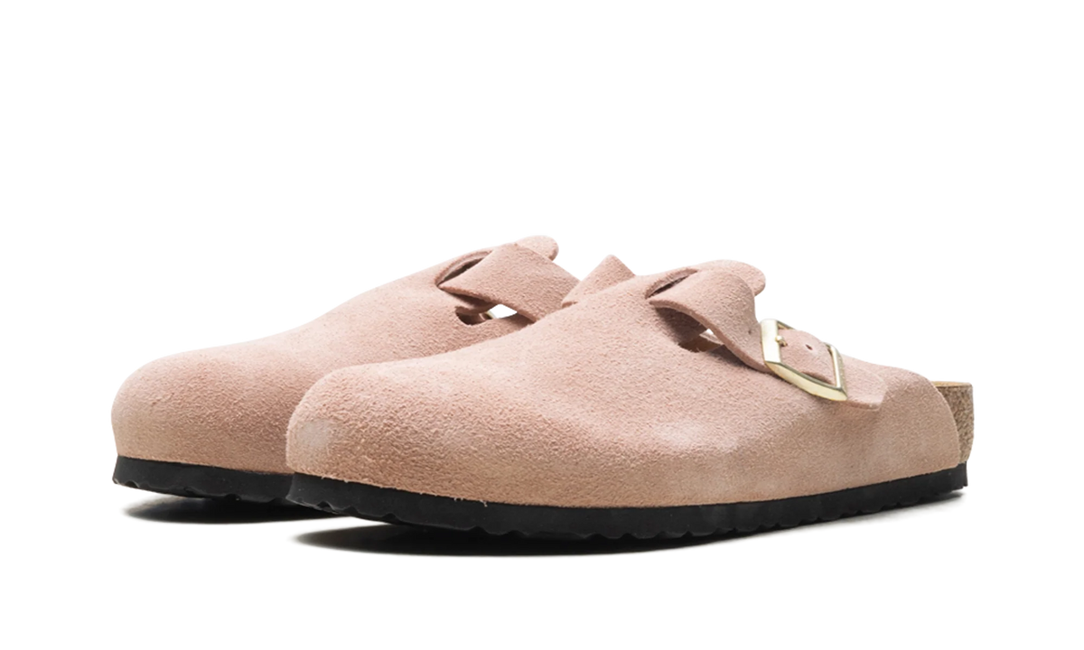 Boston Suede Leather Sandals "Light Rose" 1026139