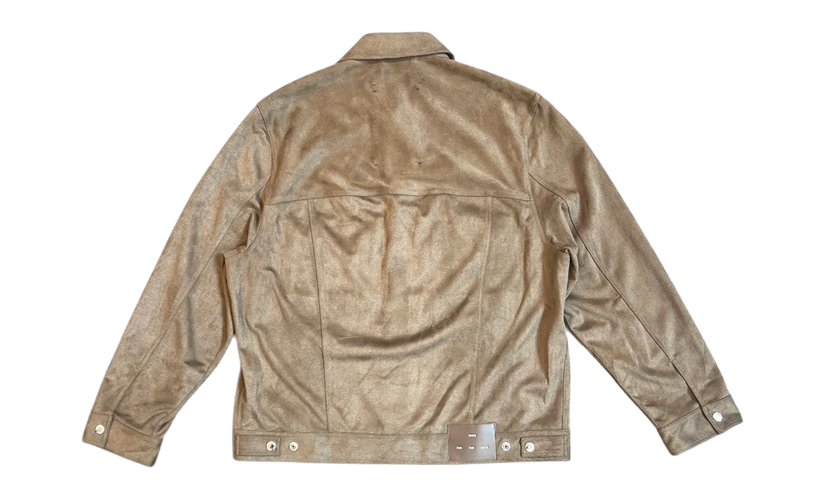 Worker Jacket "Twill Suede Knit - Brown" 261 MJK052 SKNTBRN