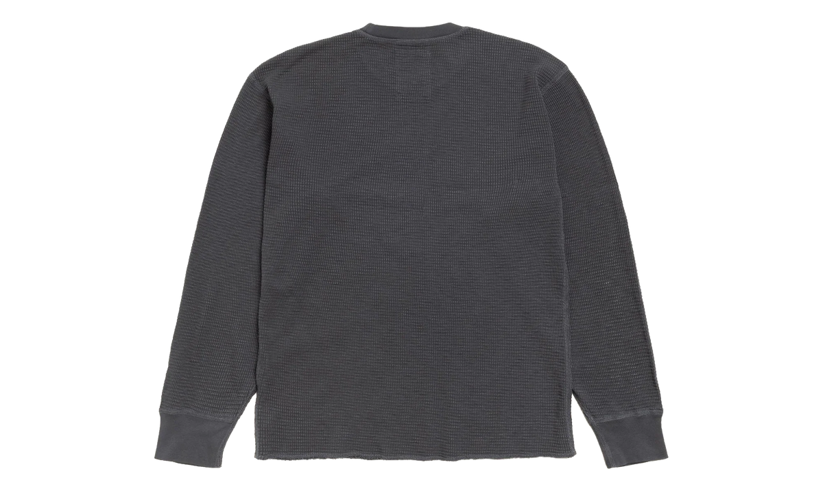 PIGMENT DYED LS THERMAL "Faded Black" STUS405
