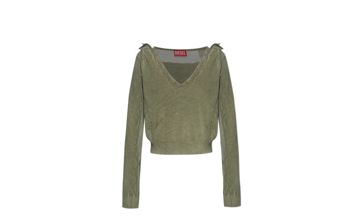 M-Debi Knitwear "5AFA LEAF/GREEN" A19663 0CBDS 5AFA