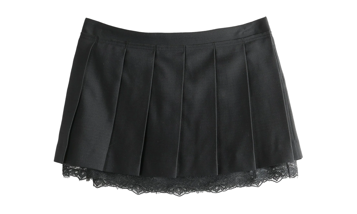 Mini Pleated Skirt WMNS "Black" FN WN SKIR000906 BLACK