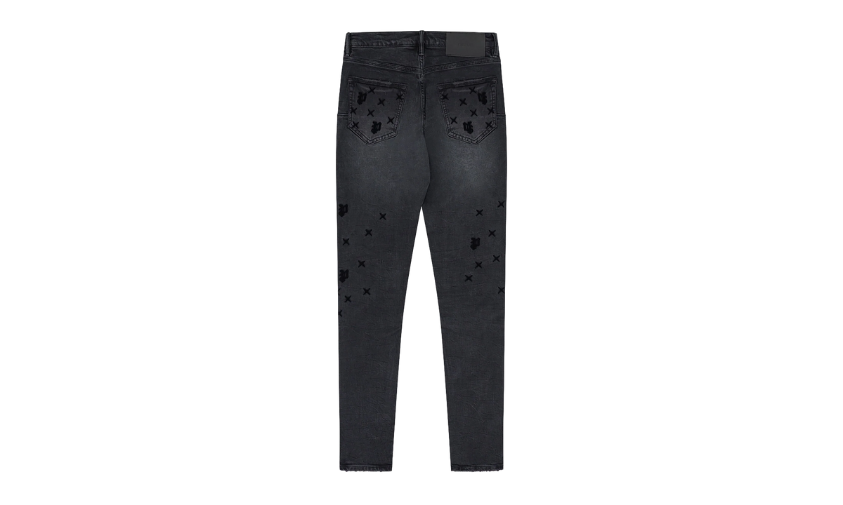 Tuffetage Monogram P001 Jeans "Black" P001_TMBL824