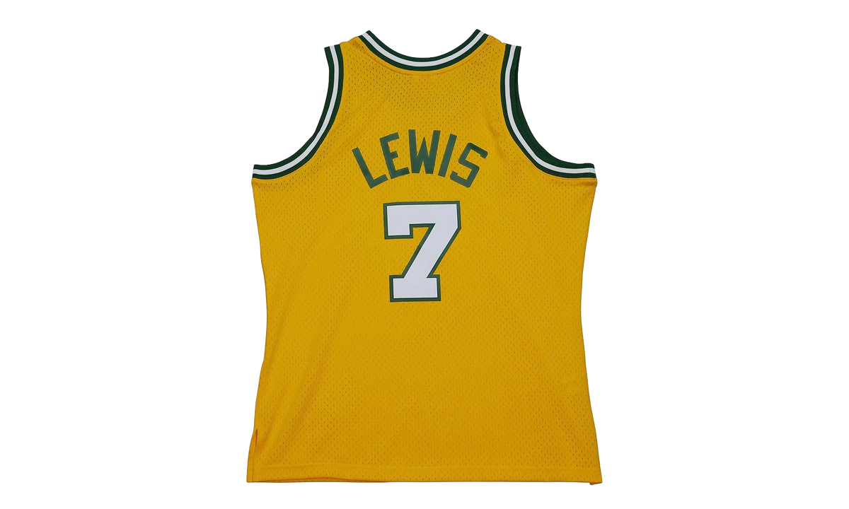 NBA Hardwood Classics Jersey "2003 Seattle Supersonics Rashard Lewis - Yellow" SMJY6203 SSU03RLIYELL
