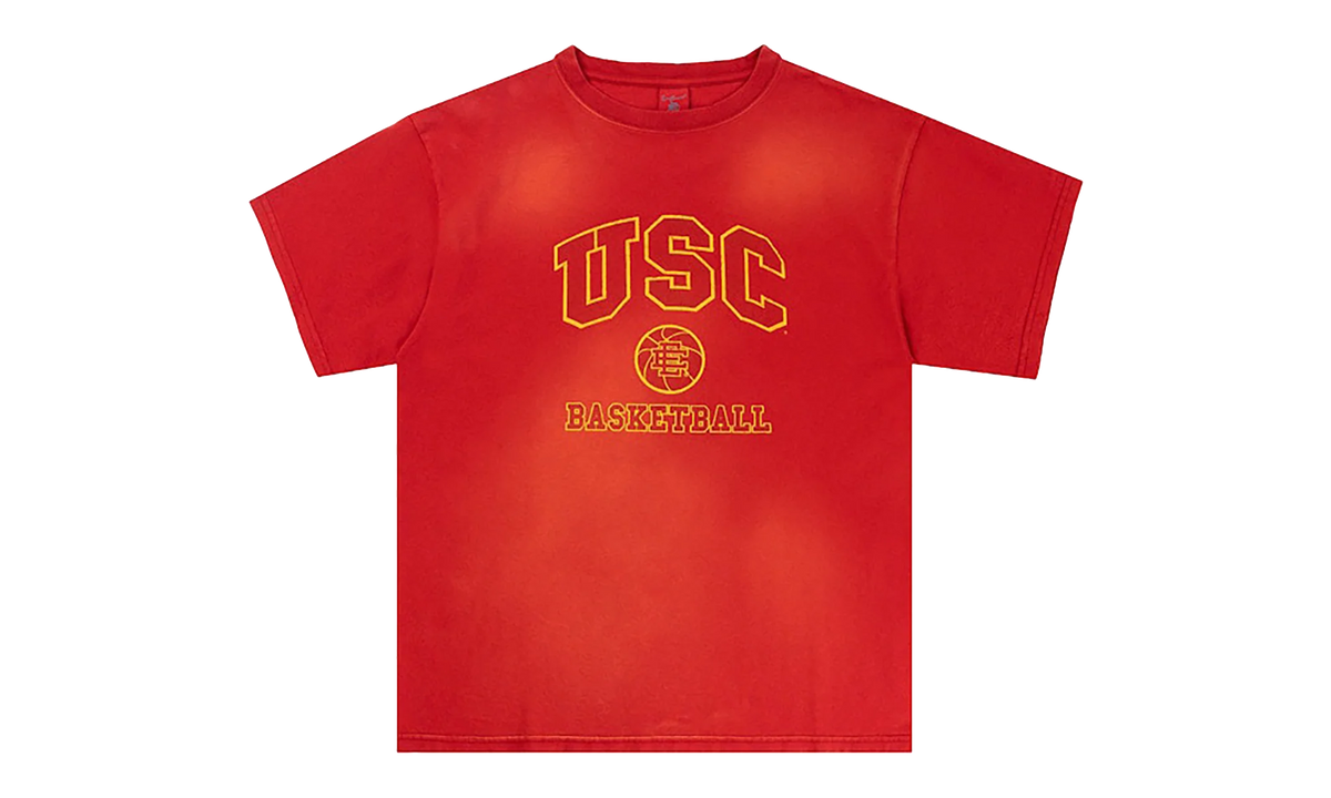 EE COLLEGE USC TEE "SS24 - Washed Red" EE826