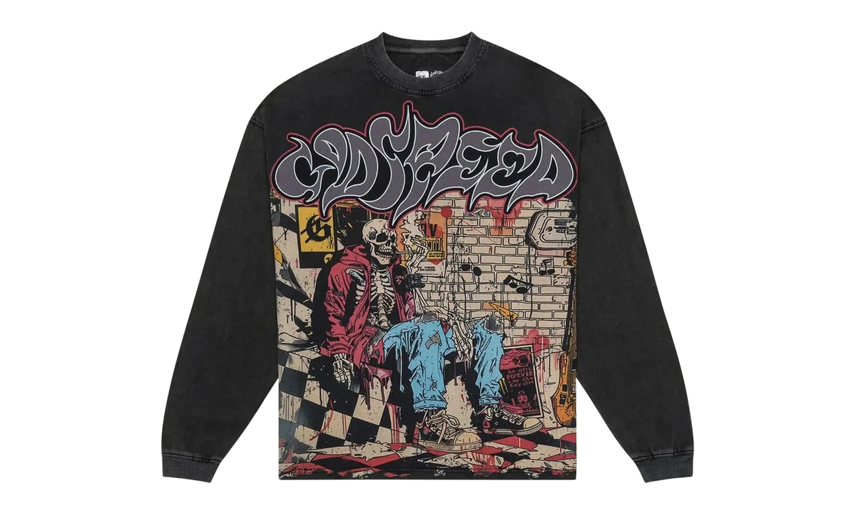 Stoner L/S "Grey Wash" HJKKVEBT