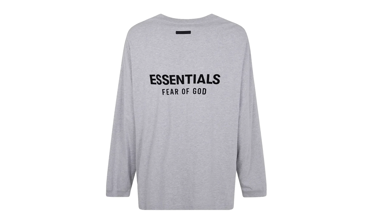 Jersey Long-Sleeve Shirt "Light Heather Grey" 125HO244378F