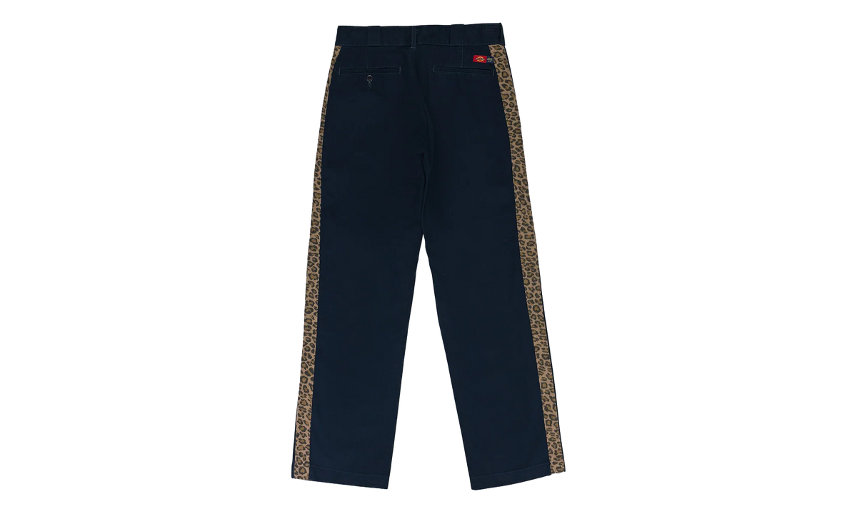 CONTRAST LEOPARD SIDE STRIPE PANTS "Dickies - Navy" DOC UBTM 0004