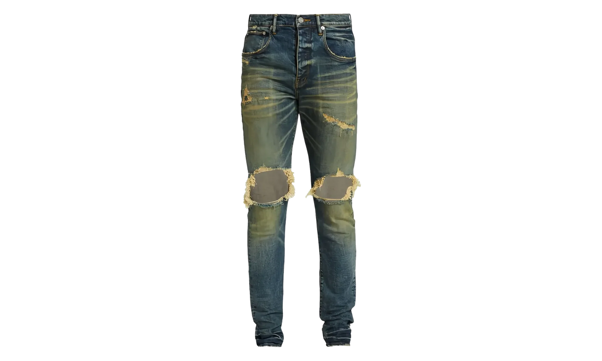 DROPPED FIT JEANS - MID RISE WITH TAPELEG "Indigo" P002 MID 34