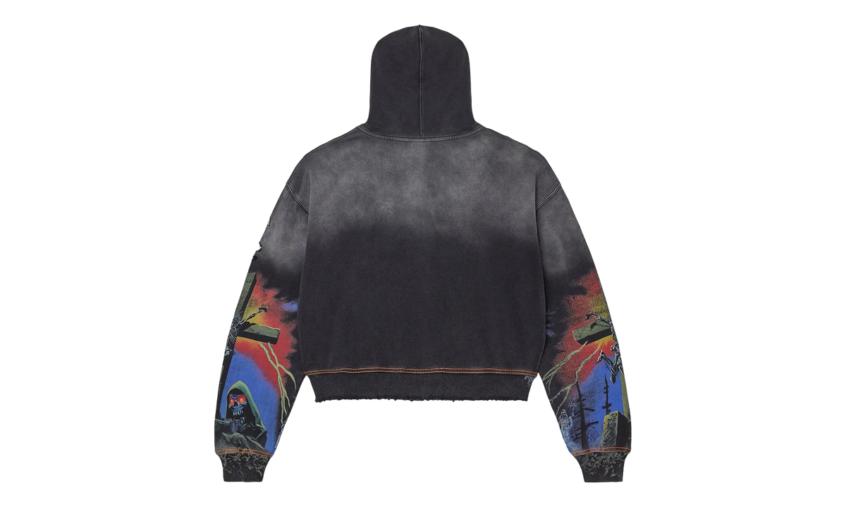 Damned Big Zip Up Hoodie "Black" VALE 11 007 VFDBZUB BK