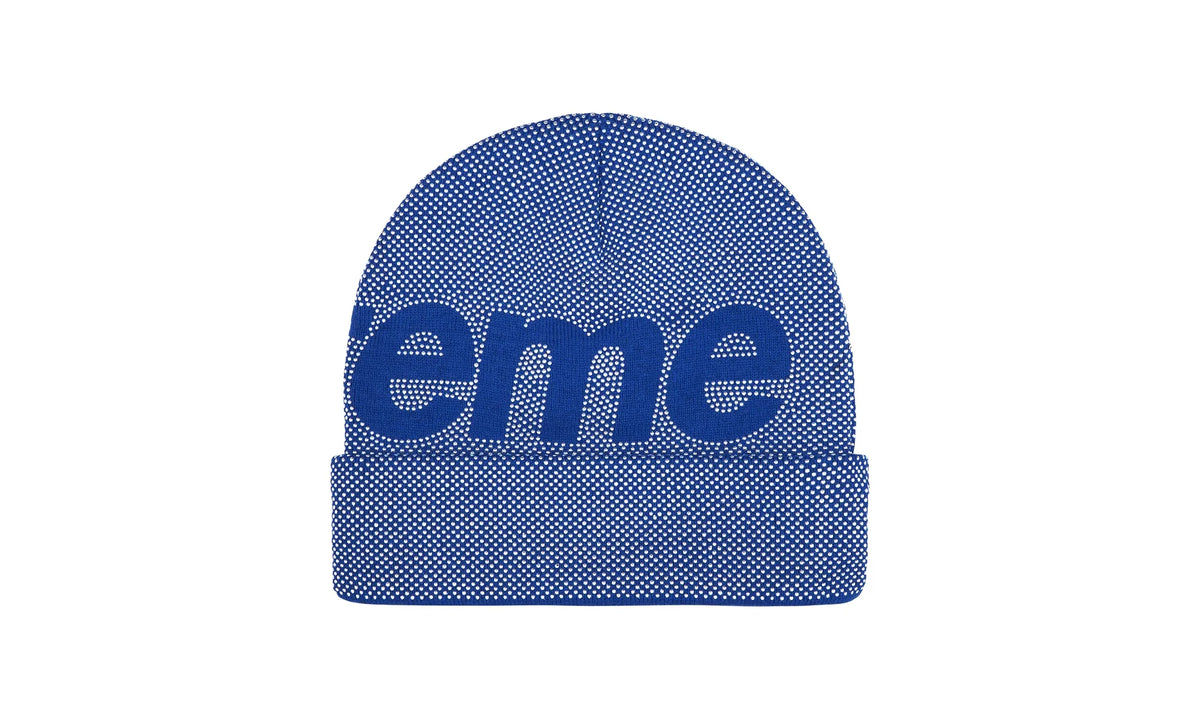 Studded Knockout Big Logo Beanie "FW25 - Royal" SU26789