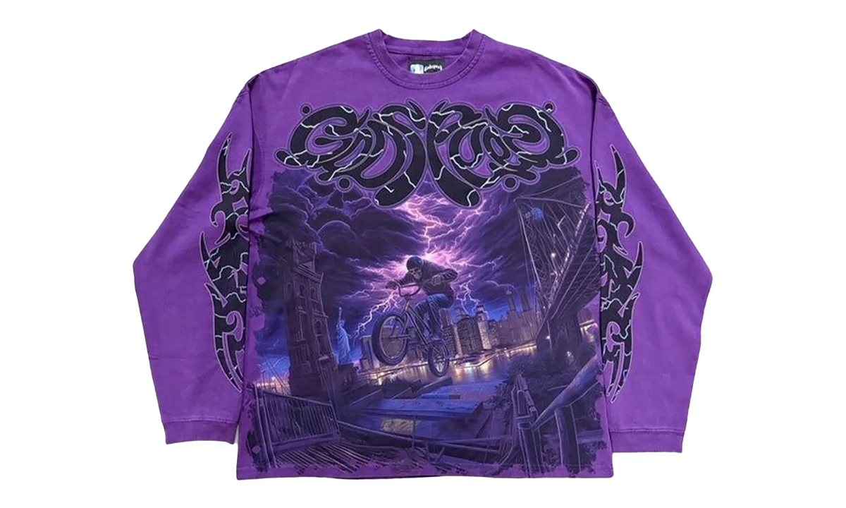 BMX Long Sleeves Tee "Grape" GS044