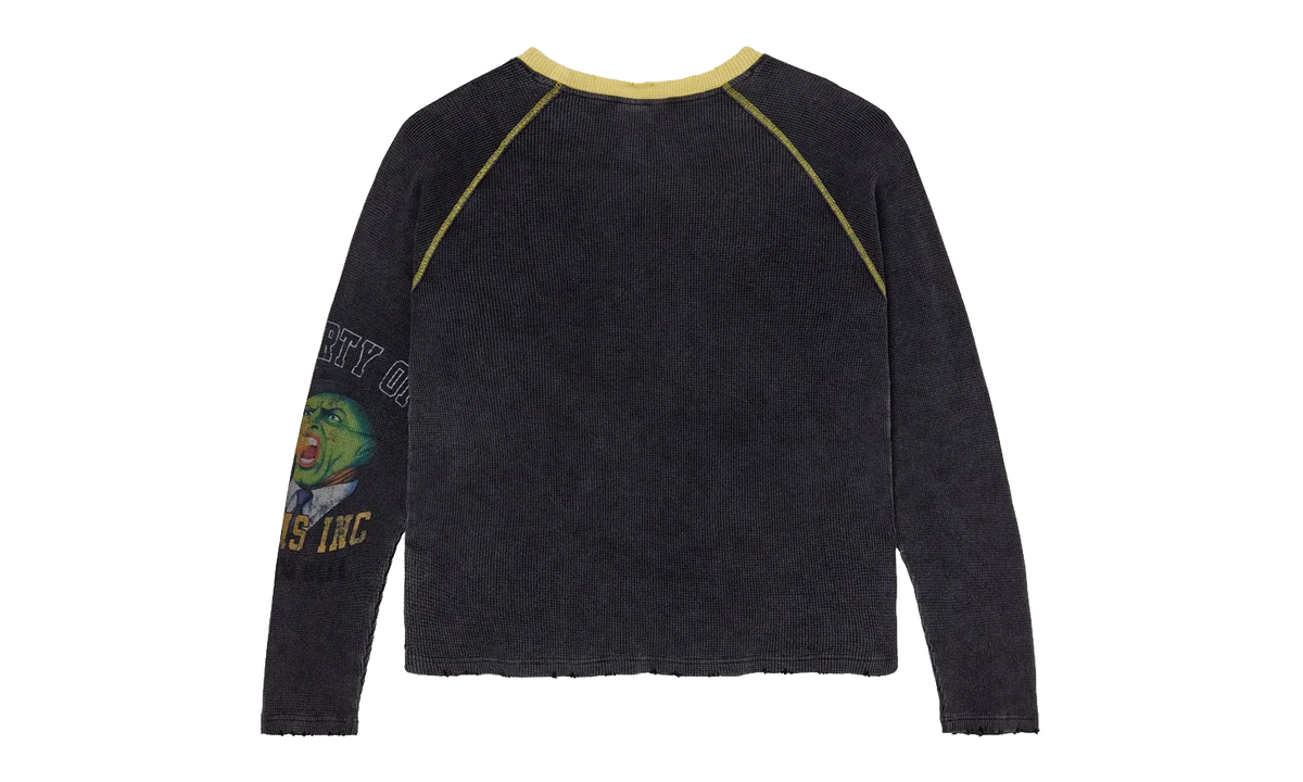 Lost and Found Thermal Sweatshirt "Black" VAL126