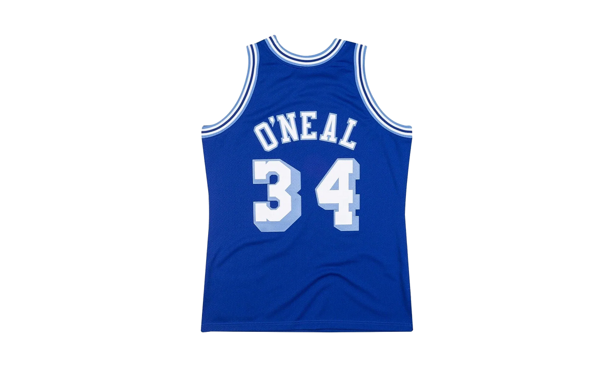 NBA Shaquille O'Neal Authentic Jersey "1996 Los Angeles Lakers - Royal" AJY4CP19140 LALROYA96SON
