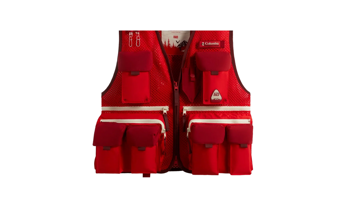 Columbia Red Utility Vest "Red" 2113711 691