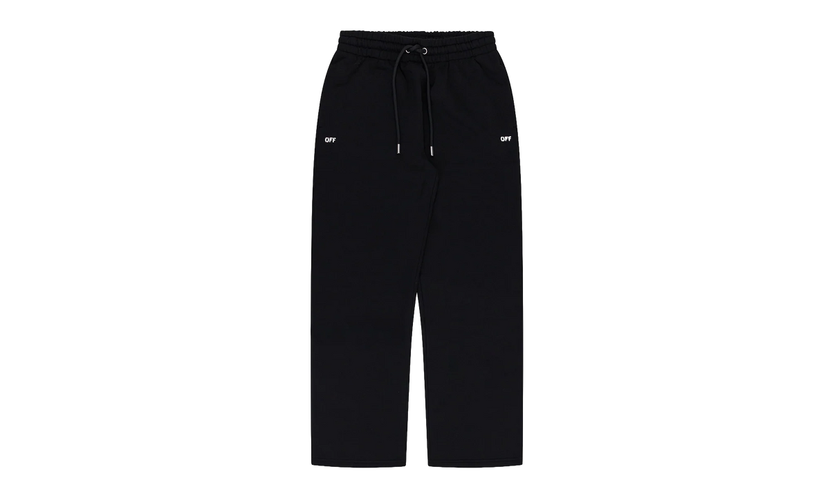 Spray Can Diagonal Sweatpants "Black" OFW MBTM 0091