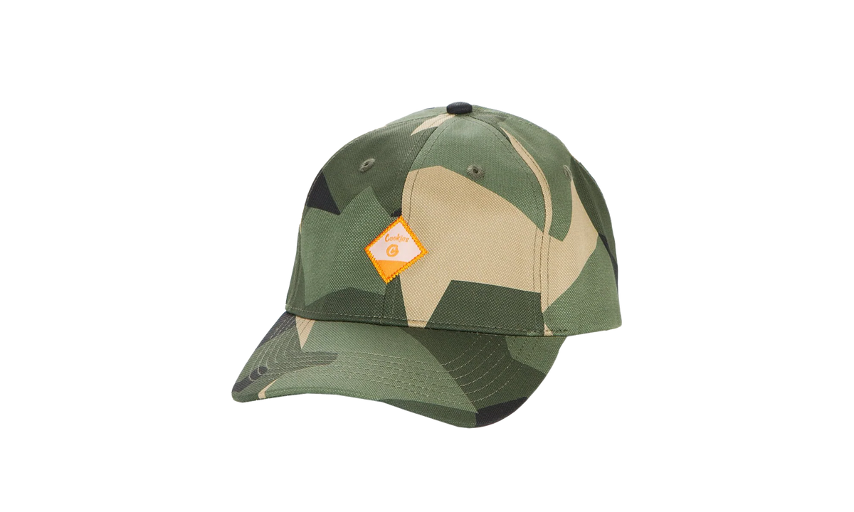 Botanical Cotton Canvas Dad Hat "Olive" 1545X4101 OLC