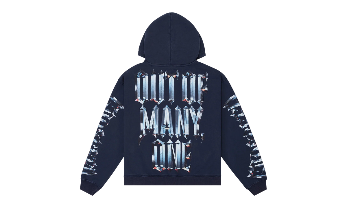 Chrome Motto Hoodie "Navy Wash" 10079168