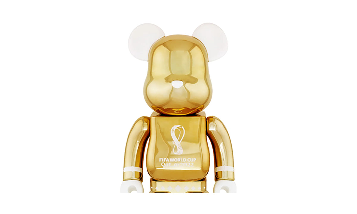 Bearbrick FIFA World Cup Qatar 2022 "Gold - 1000%" MEDI3038