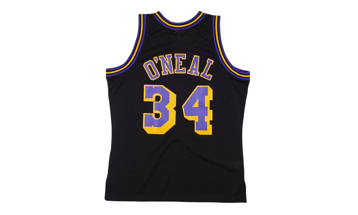 NBA Shaquille O’Neal Reload Swingman Jersey "1996 Los Angeles Lakers - Black" SMJYCP19273 LALBLCK96SON