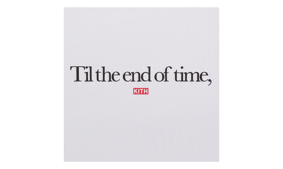 Til The End of Time Tee "White" khm034585 101