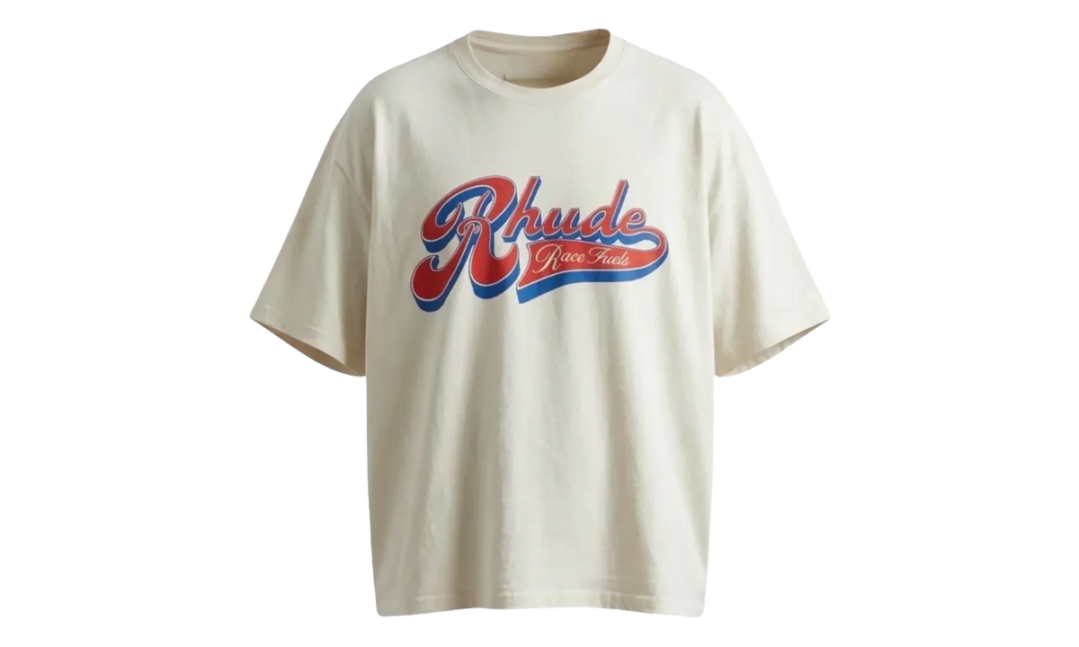 Pit Stop T-Shirt "Vintage White/ Red / Blue" RHSS26TT03012 WHT