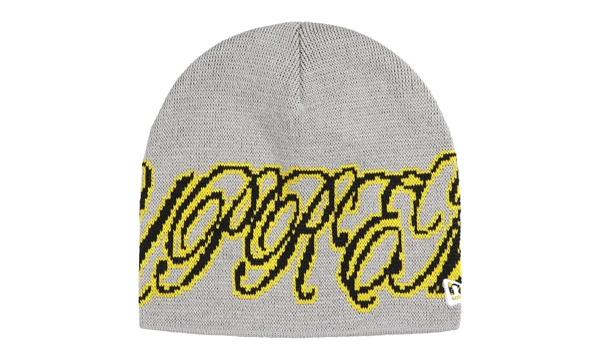 New Era Cursive Beanie "SS26 - Grey" SU27256