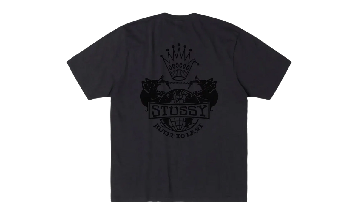 Built To Last Pig Dyed Tee "FADED BLACK" 1905125 FBLA