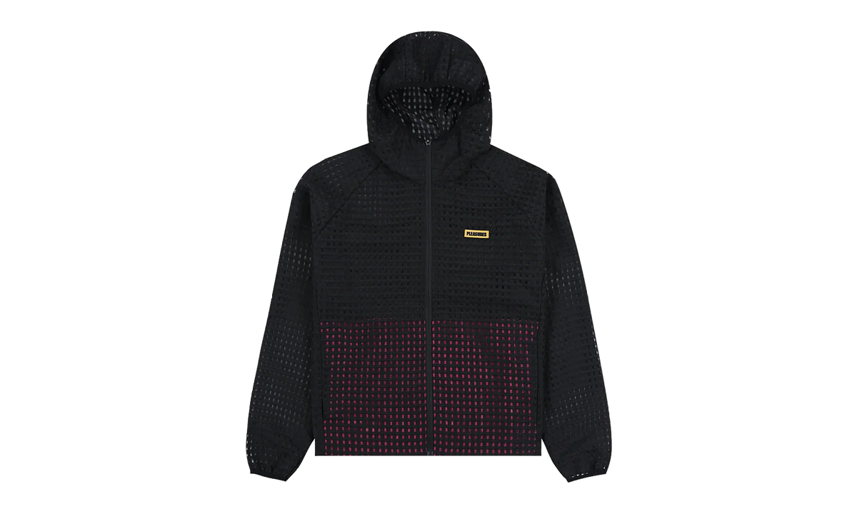 System Plaid Hooded Jacket "Black" P26SP003-BLK