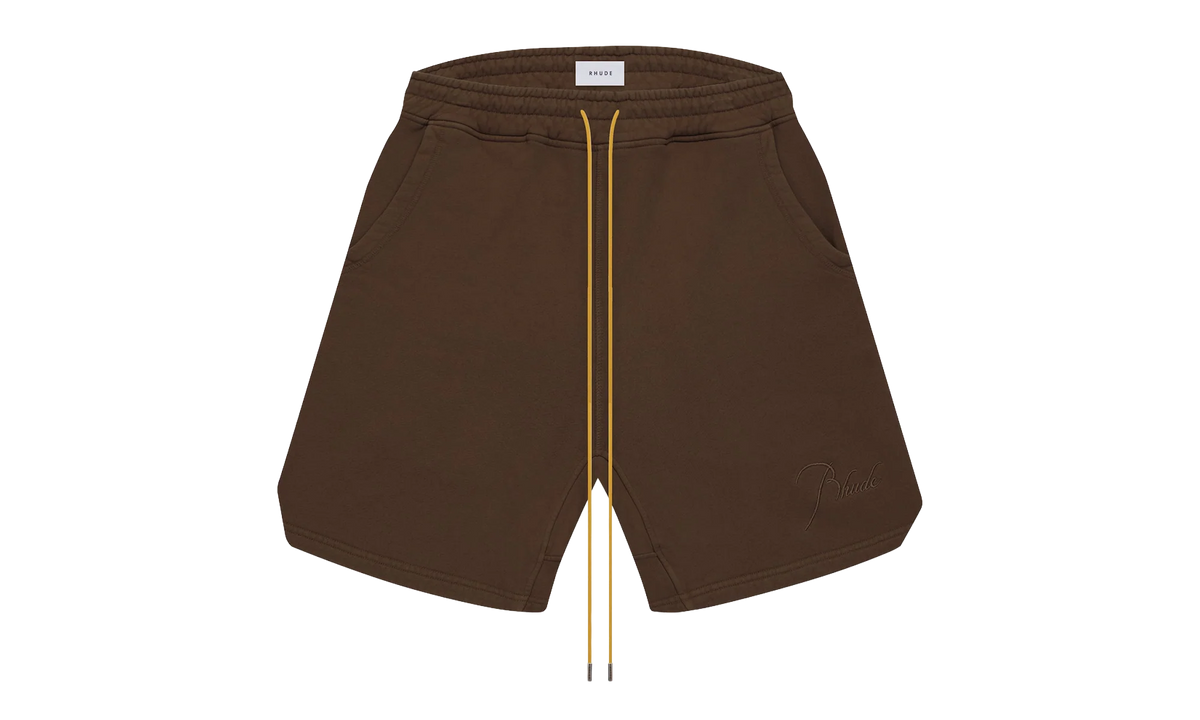 Script Logo Sweatshorts "Brown" RHFW22SH07012090 BRN