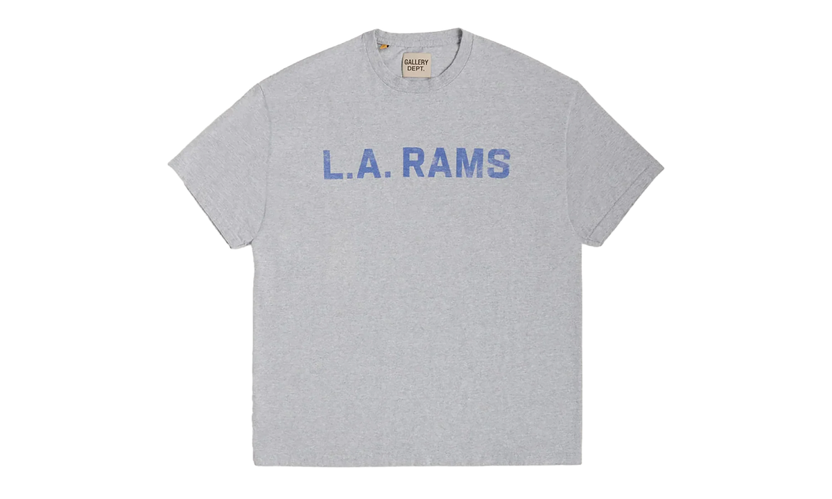 LA Rams Vintage Tee "Heather Grey" GD033