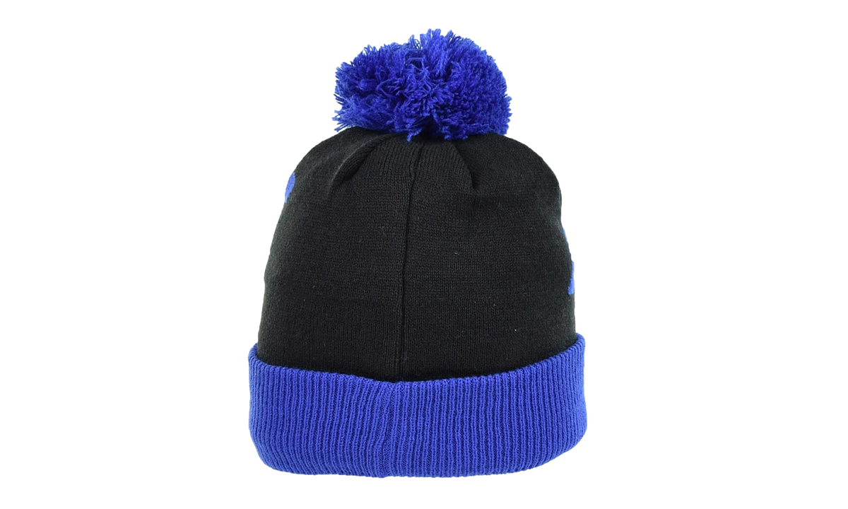 New York Knicks Cuffed Knit Pom Beanie "Black / Blue" 60268803