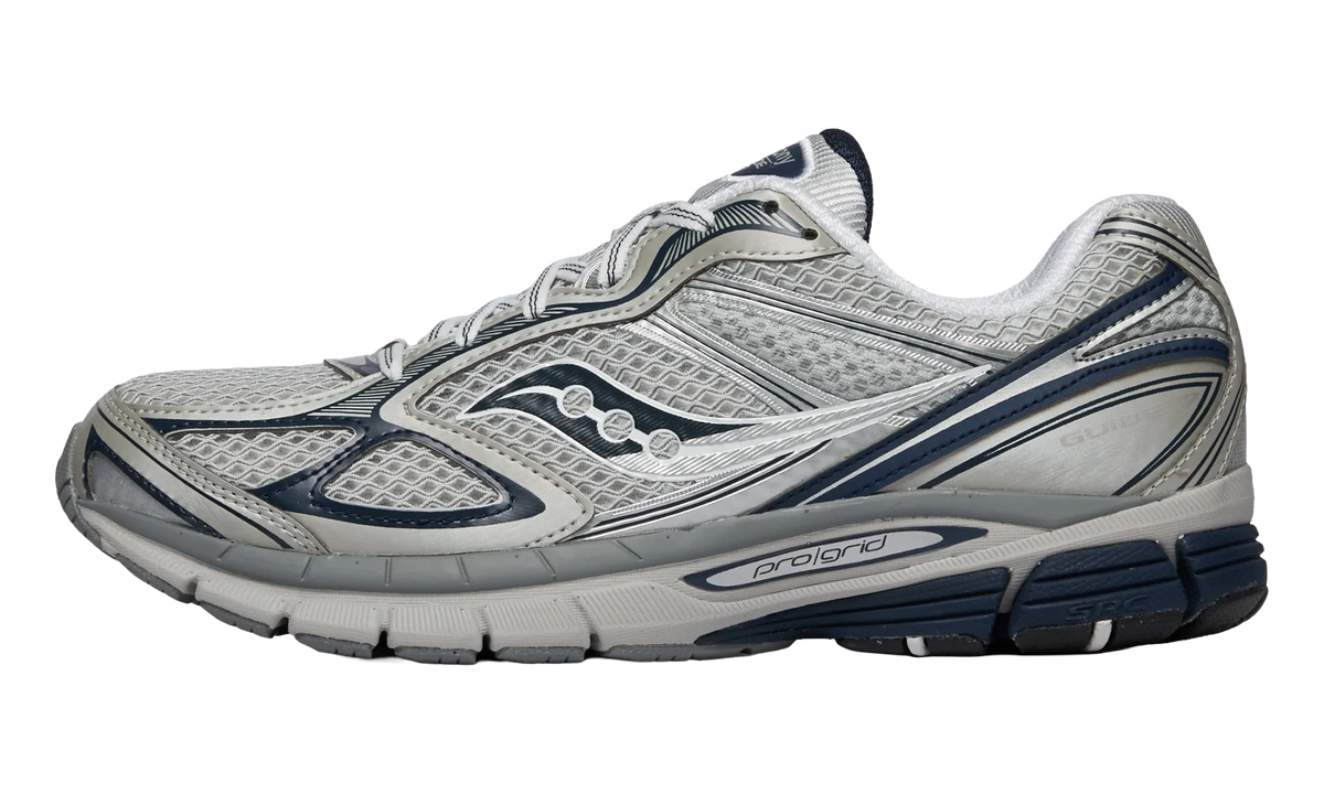 Saucony Mens Progrid Guide 7 Shoes S70936-46 "Oyster / Navy" S70936 46