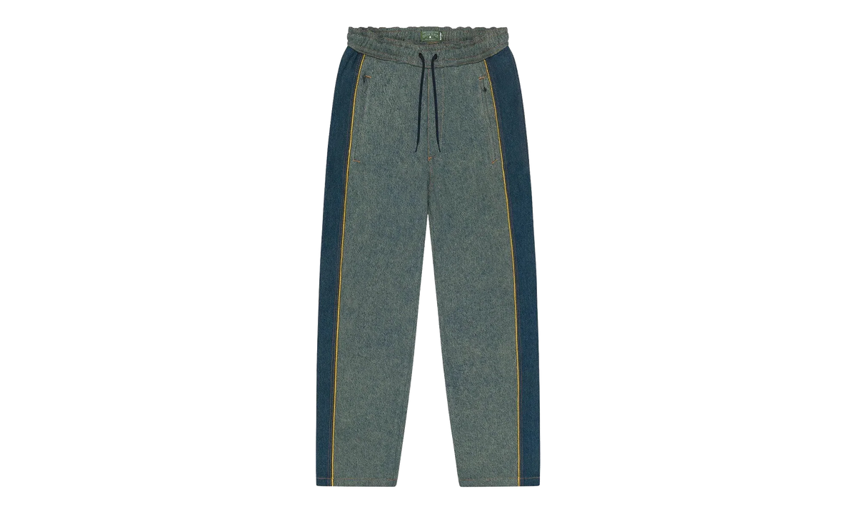 Levi's Cotton Fleur De-Lis Denim Track Pants "Light Wash" DT509