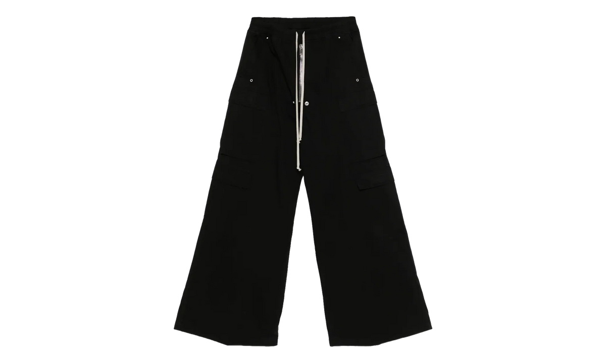 Twill Double Cargo Jumbo Belas Pants "Black" DU02E7398 TW 09