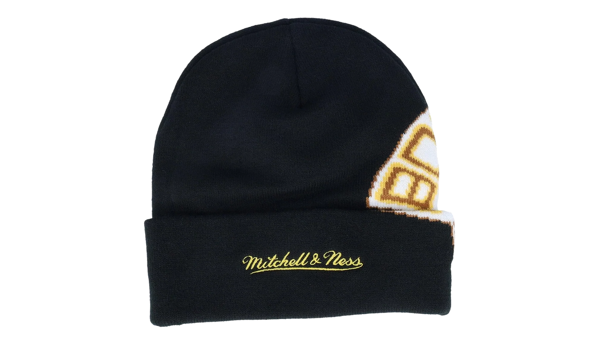 NHL Vintage Cricket Knit Beanie "Boston Bruins - Black" HCFK7268 BBNYYPPPBLCK