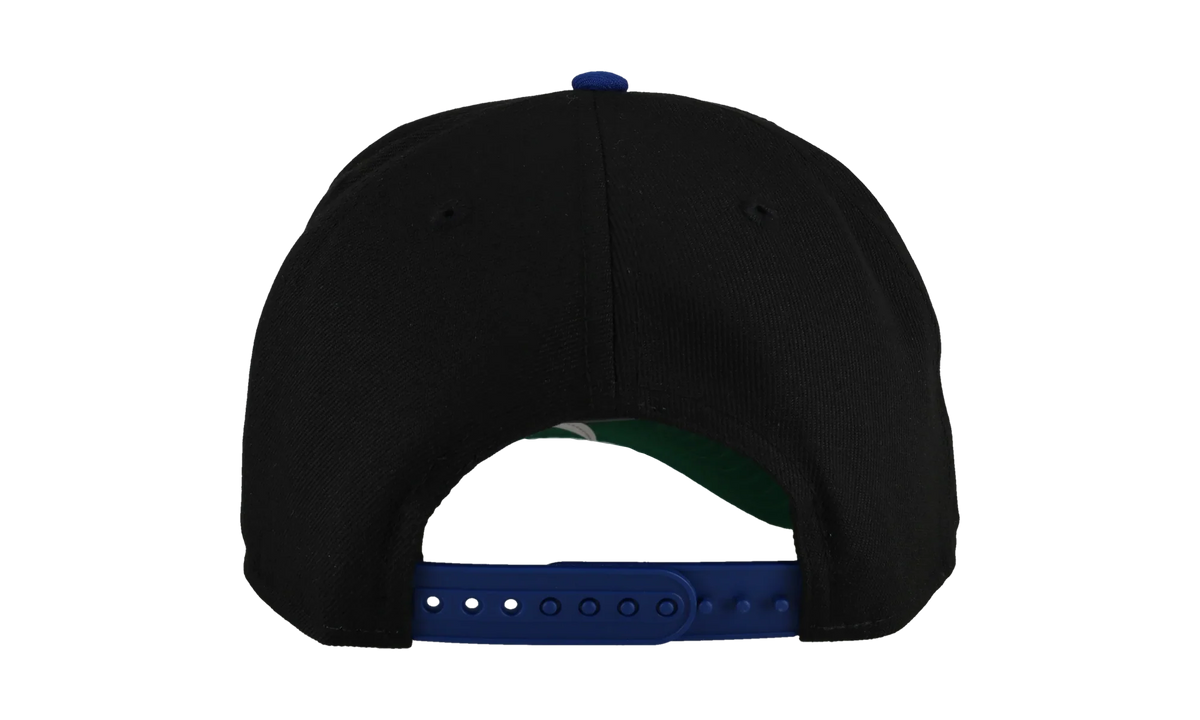 9FIFTY New York Mets 25th Anniversary A Frame Snapback Hat "Black / Blue" NE188
