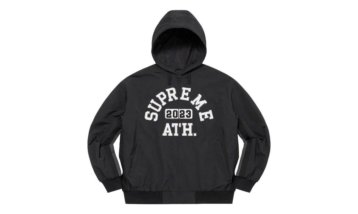 Applique Hooded Track Jacket "SS23 - Black" SU27077