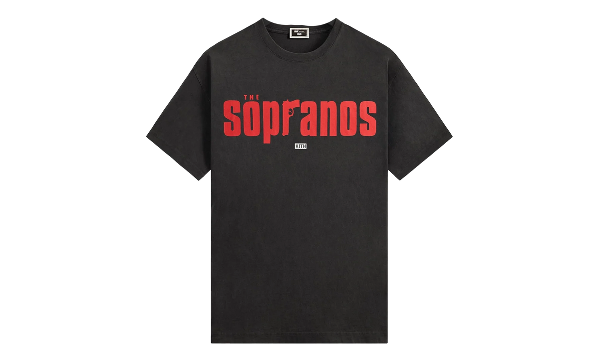 The Sopranos Main Logo Vintage Tee "Black" khm034649 001