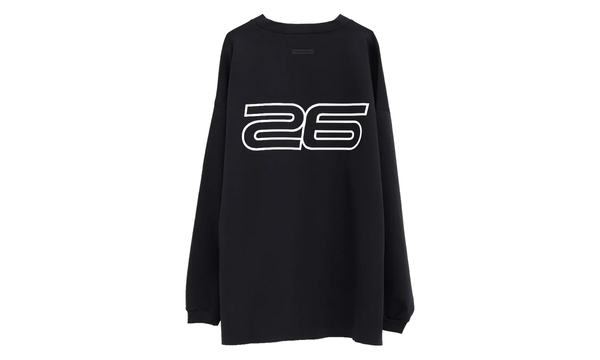 Ponte 90's Reflective Long Sleeve Tee "Vintage Black" 125HO254541F