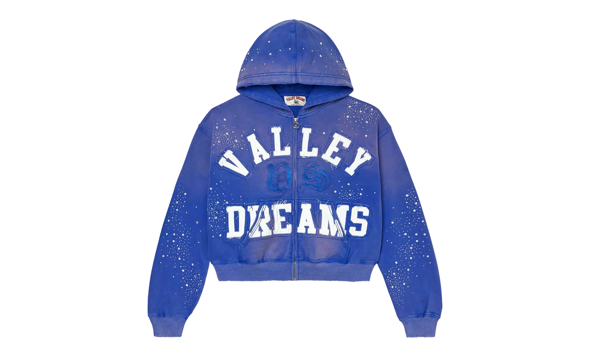 Vale Forever Classico Zip Up Hoodie "'Sapphire'" VAL80