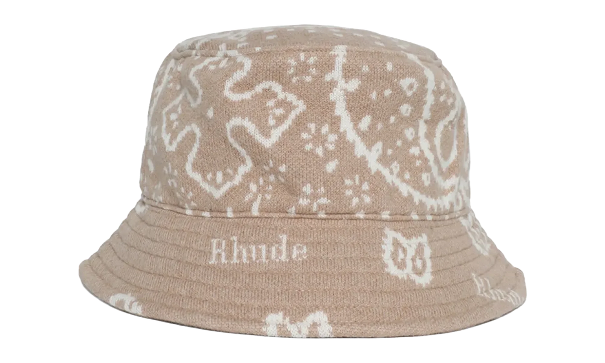 Intarsia Bucket Hat "Tan / Cream" RHPS24HA04973517 TCM