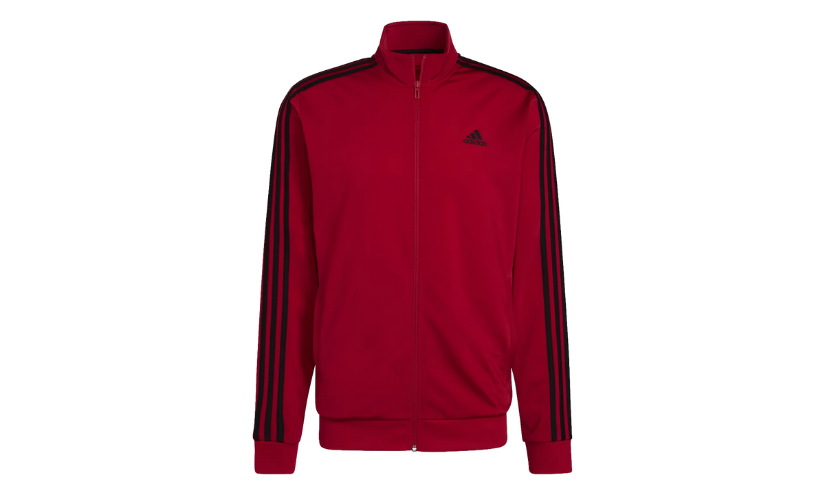 Essentials Warm-Up 3-Stripes Track Jacket "Scarlet / Black" H46104