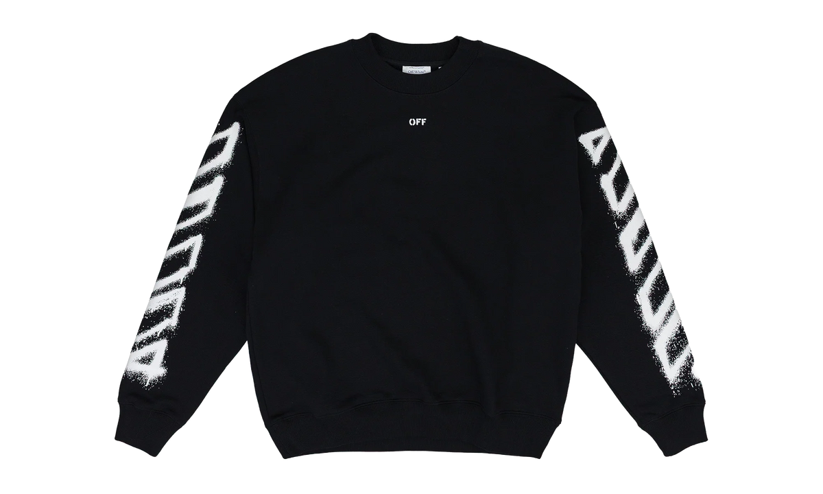 Spray Can Arrow Crewneck "Black" OFW-MHDS-0204